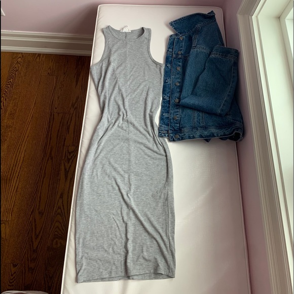 MID LENTH BODYCON DRESS